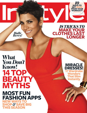 Halle Berry, InStyle cover Halle Berry, InStyle cover